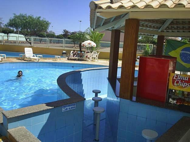 Thermas Place Suíte Caldas Novas com Piscinas Termais Exterior foto